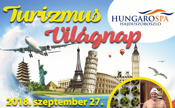 A Turizmus Világnapjához kapcsolódó programok a Hungarospaban